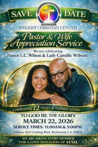 Pastor and Wife Appreciation Service