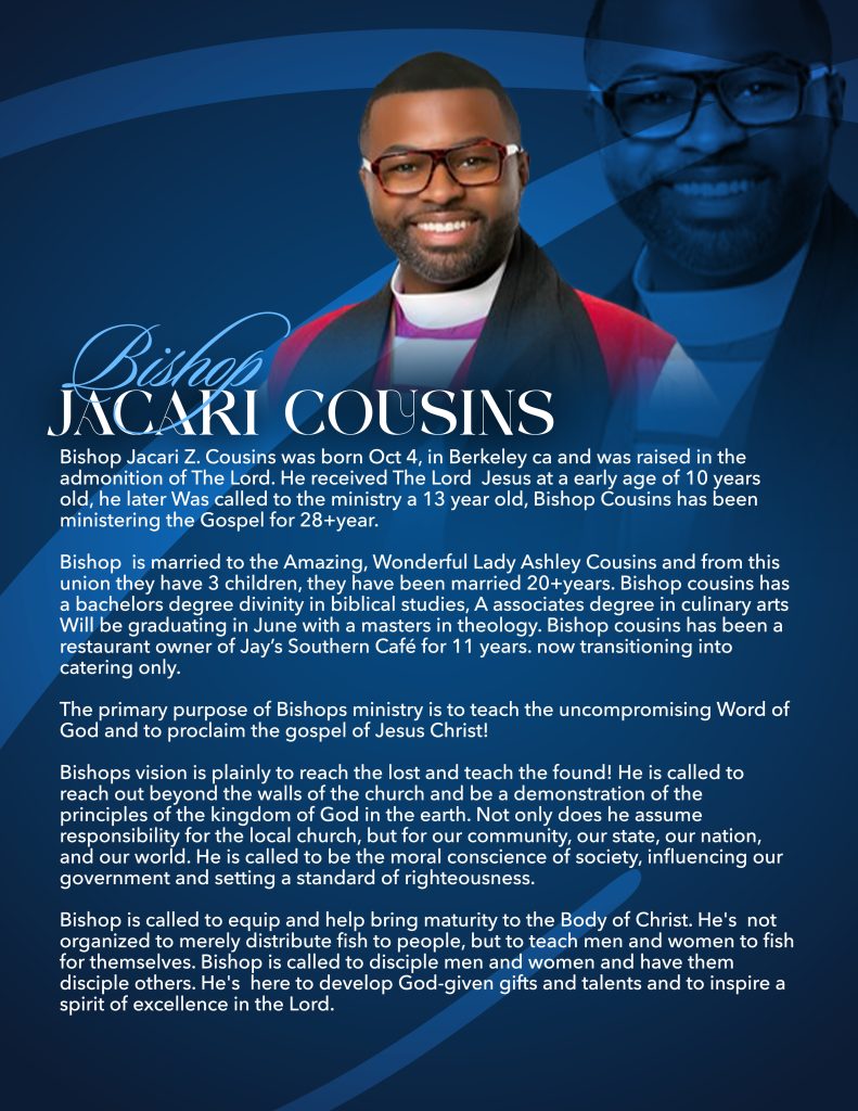 BISHOP JACARI COUSINS