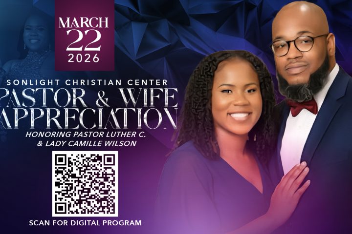 SONLIGHT CHRISTIAN CENTER - 03-22-2026 HONORING PASTOR LUTHER C. & LADY CAMILLE WILSON